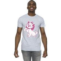 Disney Men's The Aristocats Marie T-Shirt in Grey | Size: 4XL