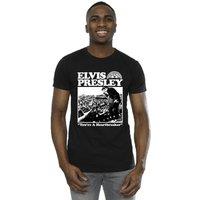 Elvis Presley Men's A Heartbreaker T-Shirt in Black | Size: Large