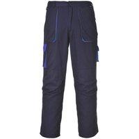 Portwest Men's Texo Contrast Workwear Trousers in Navy | Size: XL