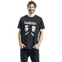 Goodfellas Men's Faces T-Shirt in Black | Size: Large