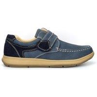 Scimitar Men's Touch Fastening Casual Shoe in Navy | Size: 9