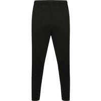 Finden & Hales Men's Knitted Tracksuit Pants in True Black | Size: Small