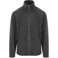 PRO RTX Men's Pro Fleece Jacket in Charcoal | Size: Medium