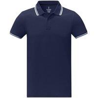 Elevate Men's Amarago Short-Sleeved Polo Shirt in Navy | Size: XS