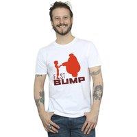 Disney Men's Big Hero 6 Baymax Fist Bump Cutout T-Shirt in White | Size: 2XL