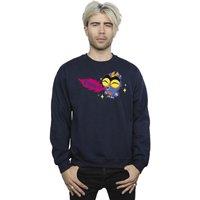 Disney Men's Big Hero 6 Baymax Fred Fired Up Sweatshirt in Navy | Size: 2XL
