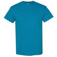 Gildan Men's Heavy Cotton Short Sleeve T-Shirt (Pack Of 5) in Mid Blue | Size: Medium