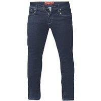 D555 Men's Cedric Stretch Kingsize Jeans in Indigo | Size: 50XL