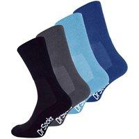 Dr.Socks Men's 4 Pack Extra Wide Non Elastic Bamboo Diabetic Socks | Size: 6-8