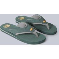 Animal Men's Jekyl Claw Lightweight Flip Flops in Green | Size: 7