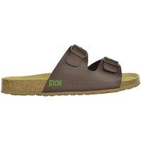Biox Men's Aston Sano Sliders in Brown | Size: 8