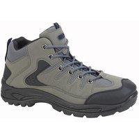 Dek Men's Ontario Lace-Up Hiking Trail Boots in Grey | Size: 9