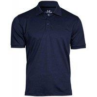 TEE JAYS Men's Club Polo Shirt in Navy | Size: 5XL
