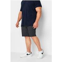 BadRhino Men's Stretch Chino Shorts in Dark Navy | Size: 58R