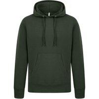 Casual Classics Men's Ringspun Cotton Hoodie in Bottle Green | Size: Large