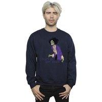 Disney Men's Hocus Pocus Dont Get Out Much Sweatshirt in Navy | Size: XL