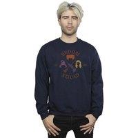 Disney Men's Hocus Pocus Broom Squad 93 Sweatshirt in Navy | Size: 2XL