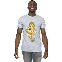 Disney Men's Beauty & The Beast Never Judge T-Shirt in Grey | Size: 4XL