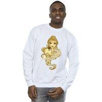 Disney Men's Beauty & The Beast Never Judge Sweatshirt in White | Size: Medium