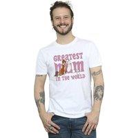 Disney Men's The Aristocats Greatest Mum T-Shirt in White | Size: Small