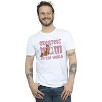 Disney Men's The Aristocats Greatest Mum T-Shirt in White | Size: 2XL