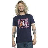 Disney Men's The Aristocats Greatest Mum T-Shirt in Navy | Size: 3XL