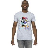 Disney Men's Minnie Mouse & Daisy T-Shirt in Grey | Size: Large