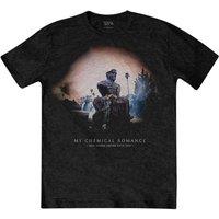 My Chemical Romance Men's May Death Cover T-Shirt in Black | Size: Large