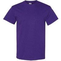 Gildan Men's Heavy Cotton Short Sleeve T-Shirt in Purple | Size: 2XL