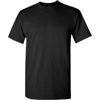 Gildan Men's Heavy Cotton Short Sleeve T-Shirt in Black | Size: Large