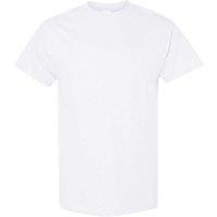 Gildan Men's Heavy Cotton Short Sleeve T-Shirt in White | Size: 5XL