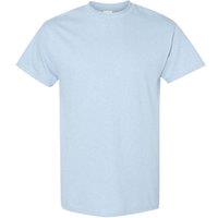 Gildan Men's Heavy Cotton Short Sleeve T-Shirt in Light Blue | Size: XL