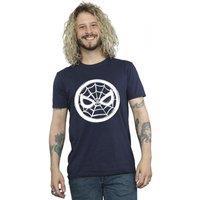Marvel Men's Spider-Man Chest Logo T-Shirt in Navy | Size: 5XL