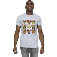 Disney Men's Lilo & Stitch Halloween Costumes T-Shirt in Grey | Size: 2XL