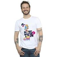 Disney Men's Alice In Wonderland More Tea T-Shirt in White | Size: 2XL