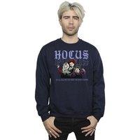 Disney Men's Hocus Pocus Hallows Eve Sweatshirt in Navy | Size: 2XL