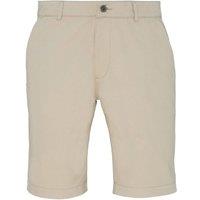 Asquith & Fox Men's Casual Chino Shorts in Natural | Size: 2XL