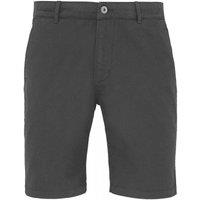 Asquith & Fox Men's Casual Chino Shorts in Light Grey | Size: 2XL