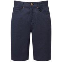 Premier Men's Performance Chino Shorts in Navy | Size: Small