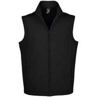 SOL'S Men's Race Softshell Body Warmer in Black | Size: Large