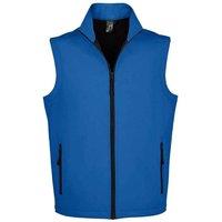 SOL'S Men's Race Softshell Body Warmer in Blue | Size: Large