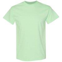 Gildan Men's Heavy Cotton Short Sleeve T-Shirt (Pack Of 5) in Light Green | Size: Large