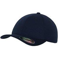 Yupoong Men's Flexfit Double Jersey Cap in Navy | Size: Large/XL