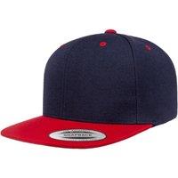 Yupoong Men's The Classic Premium Snapback 2-Tone Cap in Navy
