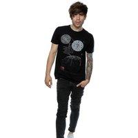 Star Wars: Rogue One Men's Death Star Plans Cotton T-Shirt in Black | Size: XL