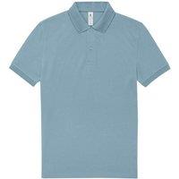 B&C Men's My Polo Shirt in Mid Blue | Size: XL