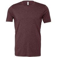 Bella + Canvas Men's Heather Cvc Short Sleeve T-Shirt in Maroon | Size: 2XL