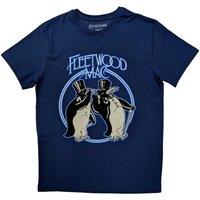 Fleetwood Mac Men's Penguins T-Shirt in Blue | Size: Large