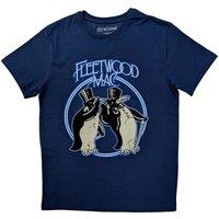 Fleetwood Mac Men's Penguins T-Shirt in Blue | Size: XL