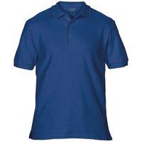 Gildan Men's Premium Cotton Sport Double Pique Polo Shirt in Navy | Size: 3XL